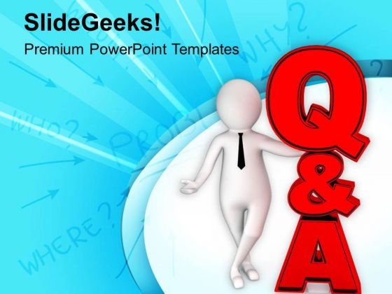 Join Question And Answer Session PowerPoint Templates Ppt Backgrounds For Slides 0813