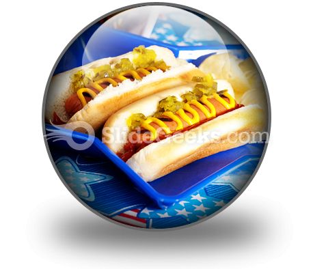 July Picnic PowerPoint Icon C