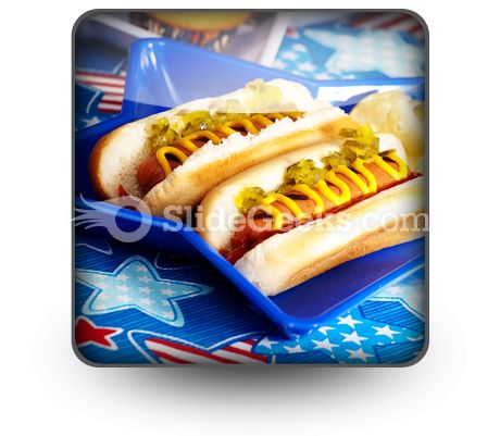 July Picnic PowerPoint Icon S