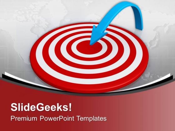 Jump On The Target For Sucess And Growth PowerPoint Templates Ppt Backgrounds For Slides 0413