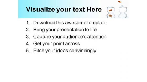 Jump Out Goldfish Animal PowerPoint Template 1110