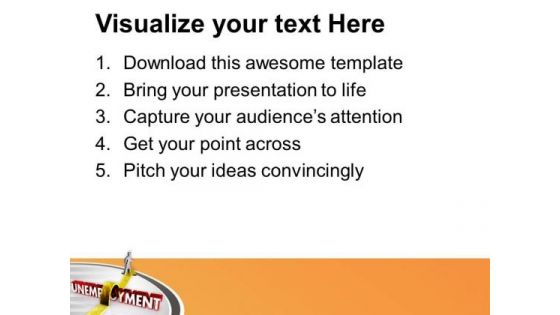 Jump The Unemployment To Get Job PowerPoint Templates Ppt Backgrounds For Slides 0513
