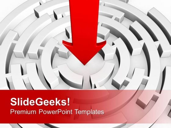 Keep Your Vision Centric In Business PowerPoint Templates Ppt Backgrounds For Slides 0613