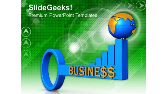 Key To Business Global Issues PowerPoint Templates Ppt Backgrounds For Slides 0113