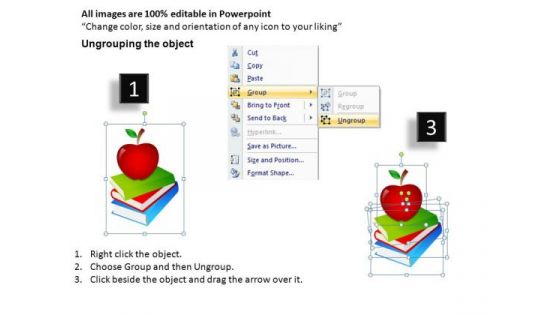 Kids Back To School Books PowerPoint Slides And Ppt Templates