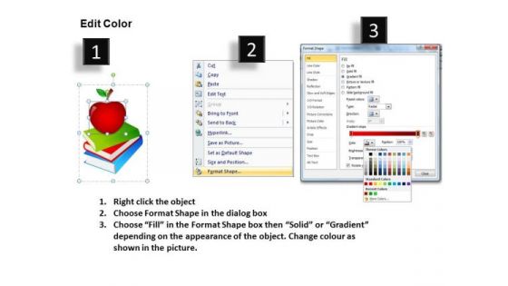 Kids Back To School Books PowerPoint Slides And Ppt Templates