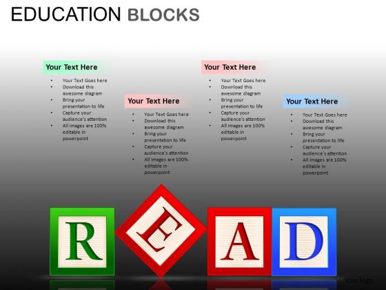 Kids Read PowerPoint Ppt Templates