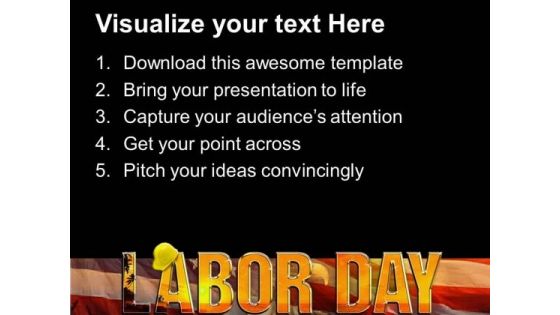 Labor Day Business PowerPoint Templates And PowerPoint Themes 0912