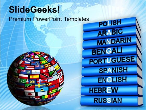 Languages Of The World Global PowerPoint Templates Ppt Backgrounds For Slides 0113