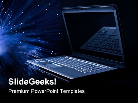 Laptop Background Computer PowerPoint Templates And PowerPoint Backgrounds 0711