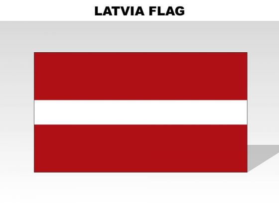 Latvia Country PowerPoint Flags