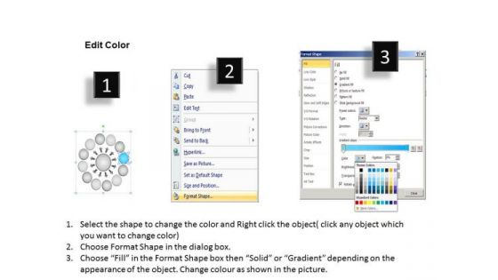Layout Of Converging 12 Steps Linear Flow Charts And Networks PowerPoint Templates