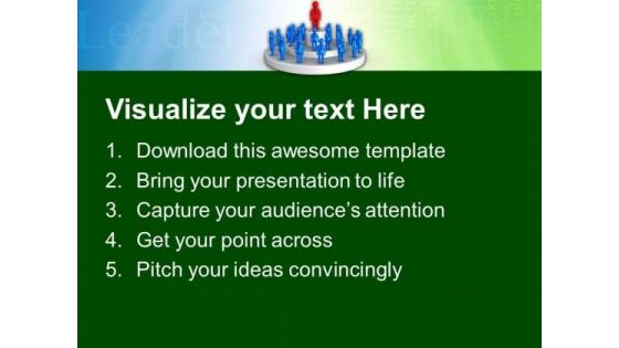 Lead Your Team With Leadership PowerPoint Templates Ppt Backgrounds For Slides 0613