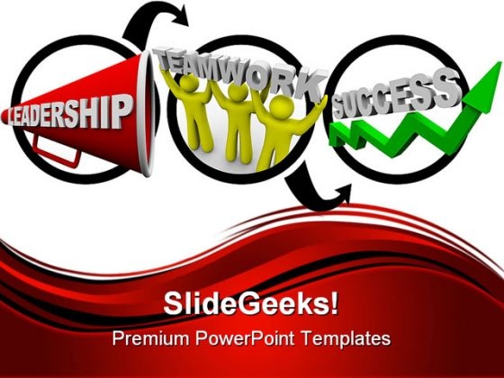Leadership And Teamwork People PowerPoint Background And Template 1210