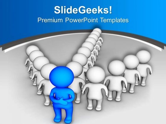 Leadership Are Very Important In Business PowerPoint Templates Ppt Backgrounds For Slides 0613