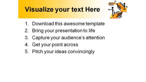 Leadership Arrows Business PowerPoint Themes And PowerPoint Slides 0711