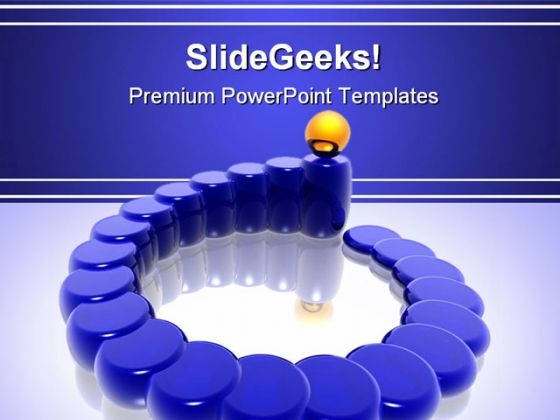 Leadership Business PowerPoint Background And Template 1210