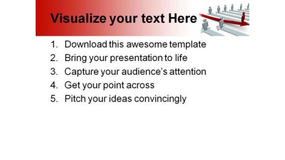 Leadership Concept Business PowerPoint Templates And PowerPoint Backgrounds 0611