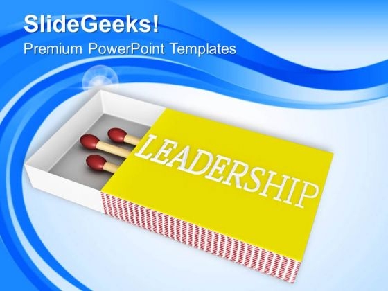 Leadership Is A Good Concept PowerPoint Templates Ppt Backgrounds For Slides 0513