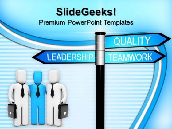 Leadership Quality Teamwork PowerPoint Templates And PowerPoint Themes 1012