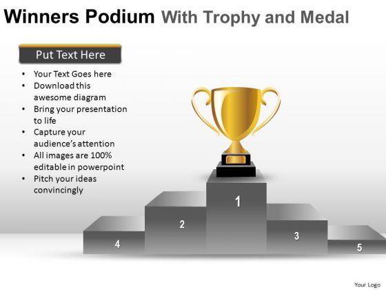 Leadership Winner PowerPoint Slides And Ppt Template Diagrams