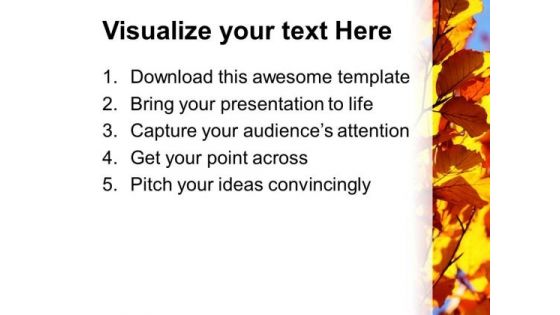 Leaf Agriculture PowerPoint Templates And PowerPoint Themes 0512