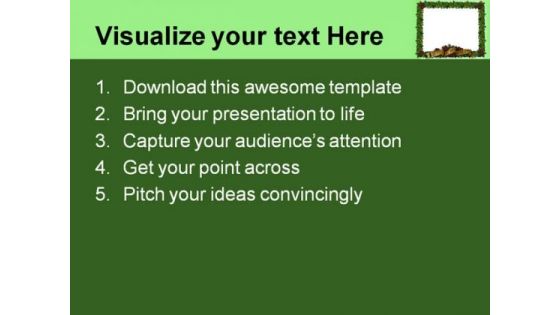 Leaf Frame Beauty PowerPoint Templates And PowerPoint Backgrounds 0611