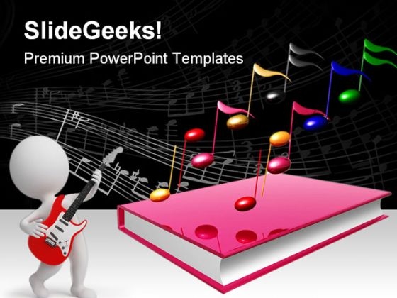 Learn Music PowerPoint Templates And PowerPoint Backgrounds 0711