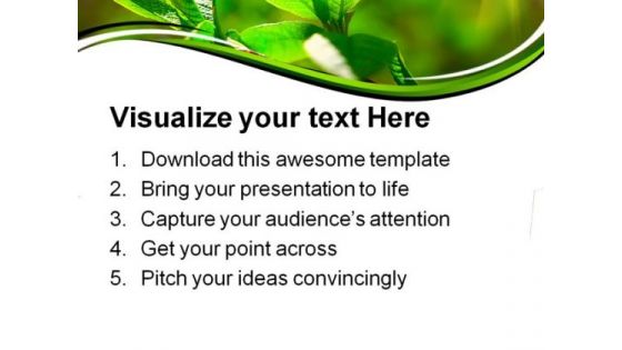 Leaves Nature Beauty PowerPoint Themes And PowerPoint Slides 0511