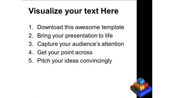 Lego Blocks Teamwork PowerPoint Templates And PowerPoint Themes 0512
