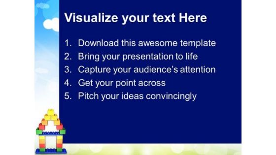 Lego Home Construstion PowerPoint Templates And PowerPoint Themes 0412