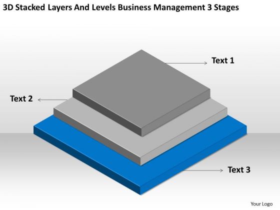 Levels Business Management 3 Stages Ppt Plan Outline Example PowerPoint Slides