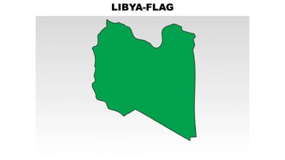 Libya Country PowerPoint Flags
