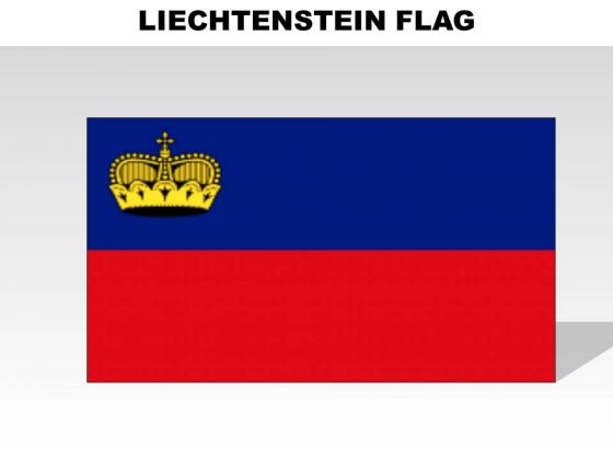 Liechtenstein Country PowerPoint Flags