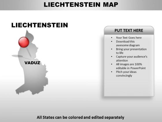 Liechtenstein Country PowerPoint Maps