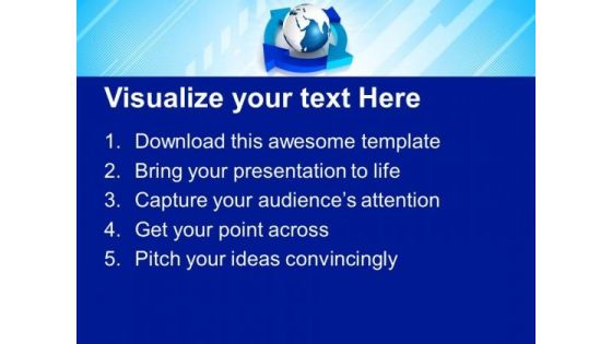Lifecycle With Globe PowerPoint Templates And PowerPoint Themes 0812