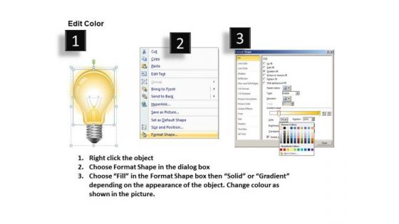 Light Bulb Ppt Slides
