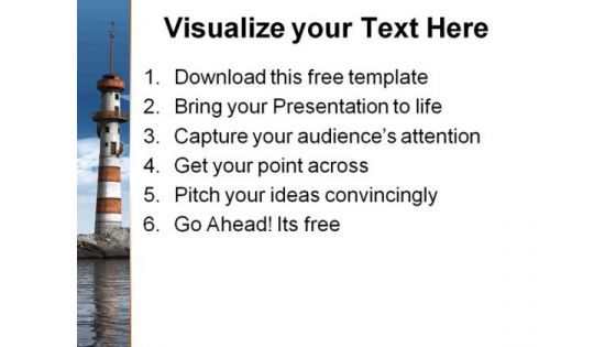 Lighthouse PowerPoint Template