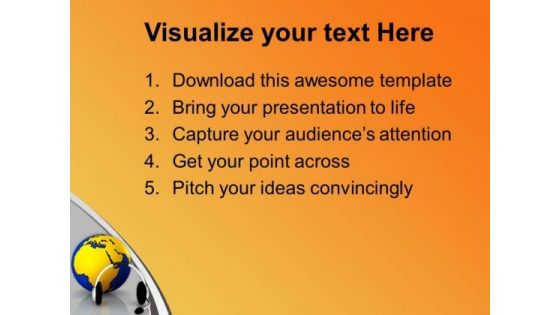 Listen Global Music PowerPoint Templates Ppt Backgrounds For Slides 0713