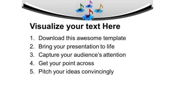 Listen Good Music For Relaxing Mind PowerPoint Templates Ppt Backgrounds For Slides 0513