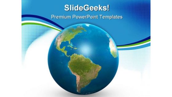 Little Globe Abstract PowerPoint Templates And PowerPoint Backgrounds 0311