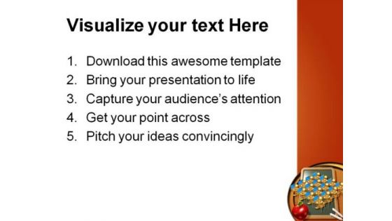 Little Students Education PowerPoint Template 0810