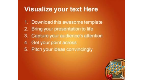 Little Students Education PowerPoint Template 0810