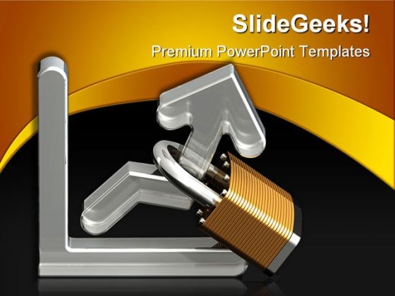 Locking In Profits Finance PowerPoint Templates And PowerPoint Backgrounds 0311