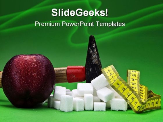 Loosing Weight Health PowerPoint Templates And PowerPoint Backgrounds 0611