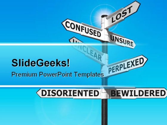 Lost Investment PowerPoint Template 0510
