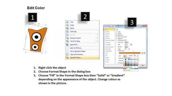 Loudspeakers PowerPoint Templates Music PowerPoint Ppt Slides