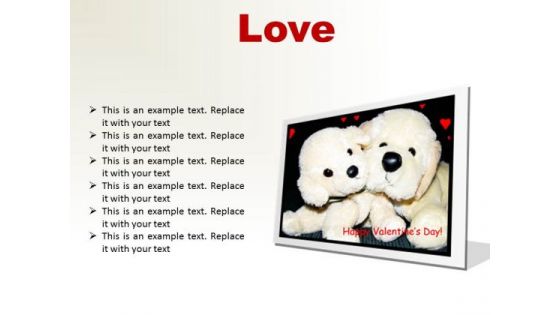 Love Metaphor PowerPoint Presentation Slides F