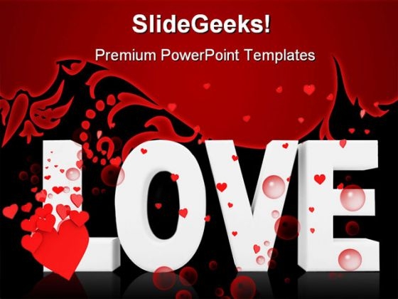 Love Symbol PowerPoint Templates And PowerPoint Backgrounds 0511