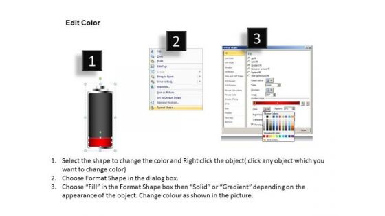 Low On Energy Battery PowerPoint Slides And Ppt Template Diagrams